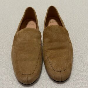 J. Crew beige/tan Suede Slip-On Loafers
